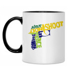 Кружка двухцветная