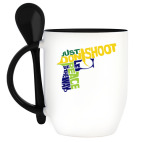 Кружка с ложкой