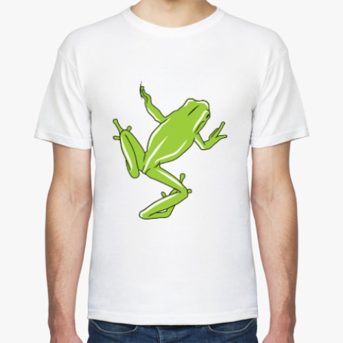 Футболка с принтом Лягушка