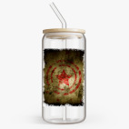 Банка с бамбуковой крышкой