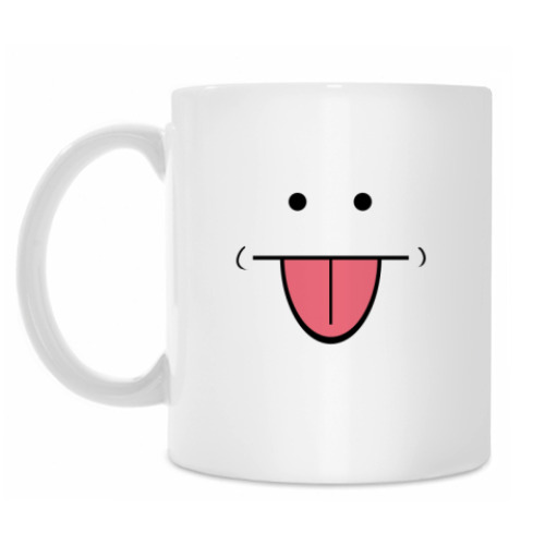 Кружка с принтом Рожица