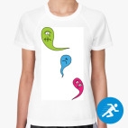 Женская спортивная футболка