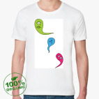 Мужская футболка органик