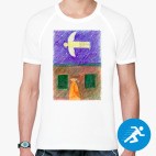 Мужская спортивная футболка