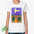 Женская футболка органик