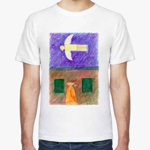 Футболка с принтом Полёт