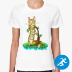 Женская спортивная футболка