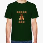 Классическая футболка Pixel Bee
