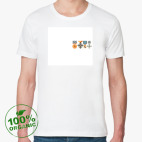 Мужская футболка органик