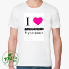 Мужская футболка органик