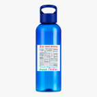 Прозрачная спортивная бутылка