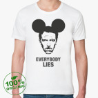 Мужская футболка органик