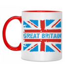 Двухцветная кружка Great Britain