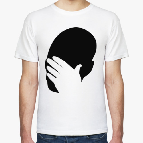 Футболка с принтом Facepalm