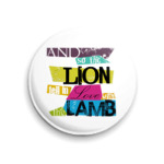 Lion and lamb bright