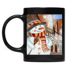 Кружка цветная UV-DTF