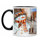 Кружка двухцветная