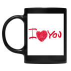 Кружка цветная UV-DTF