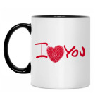 Кружка двухцветная