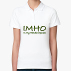 Женская рубашка поло