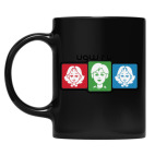 Кружка цветная UV-DTF