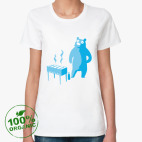 Женская футболка органик