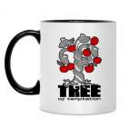 Кружка двухцветная