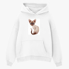 Толстовка худи оверсайз