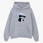 Толстовка худи оверсайз