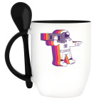 Кружка с ложкой