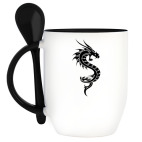 Кружка с ложкой