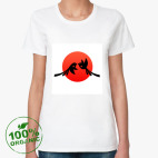 Женская футболка органик