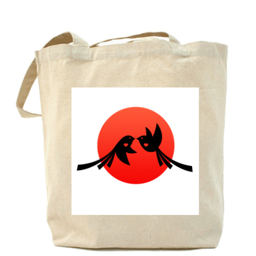 Сумка шоппер с принтом In Love