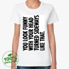 Женская футболка органик