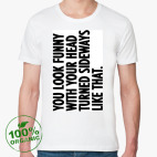 Мужская футболка органик