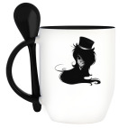 Кружка с ложкой