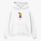 Толстовка худи оверсайз