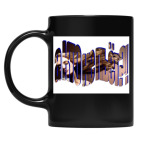 Кружка цветная UV-DTF