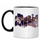 Кружка двухцветная