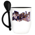 Кружка с ложкой