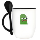 Кружка с ложкой