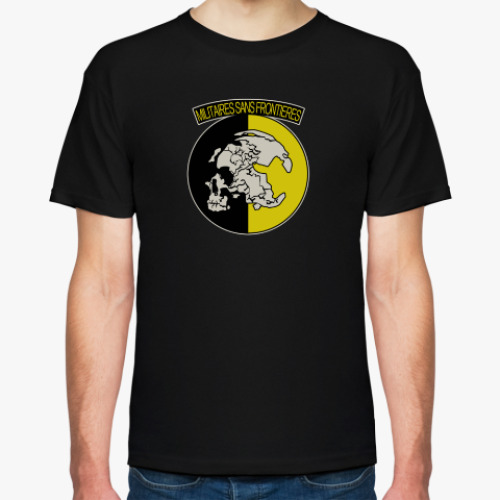 Футболка с принтом MSF (Metal Gear Solid)