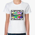 Классическая женская футболка ТВ