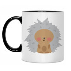 Кружка двухцветная