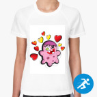 Женская спортивная футболка