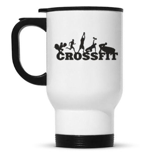 Кружка-термос с принтом Crossfit