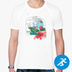 Мужская спортивная футболка