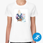 Женская спортивная футболка