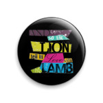 Lion and lamb bright