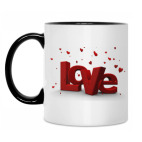 Кружка двухцветная